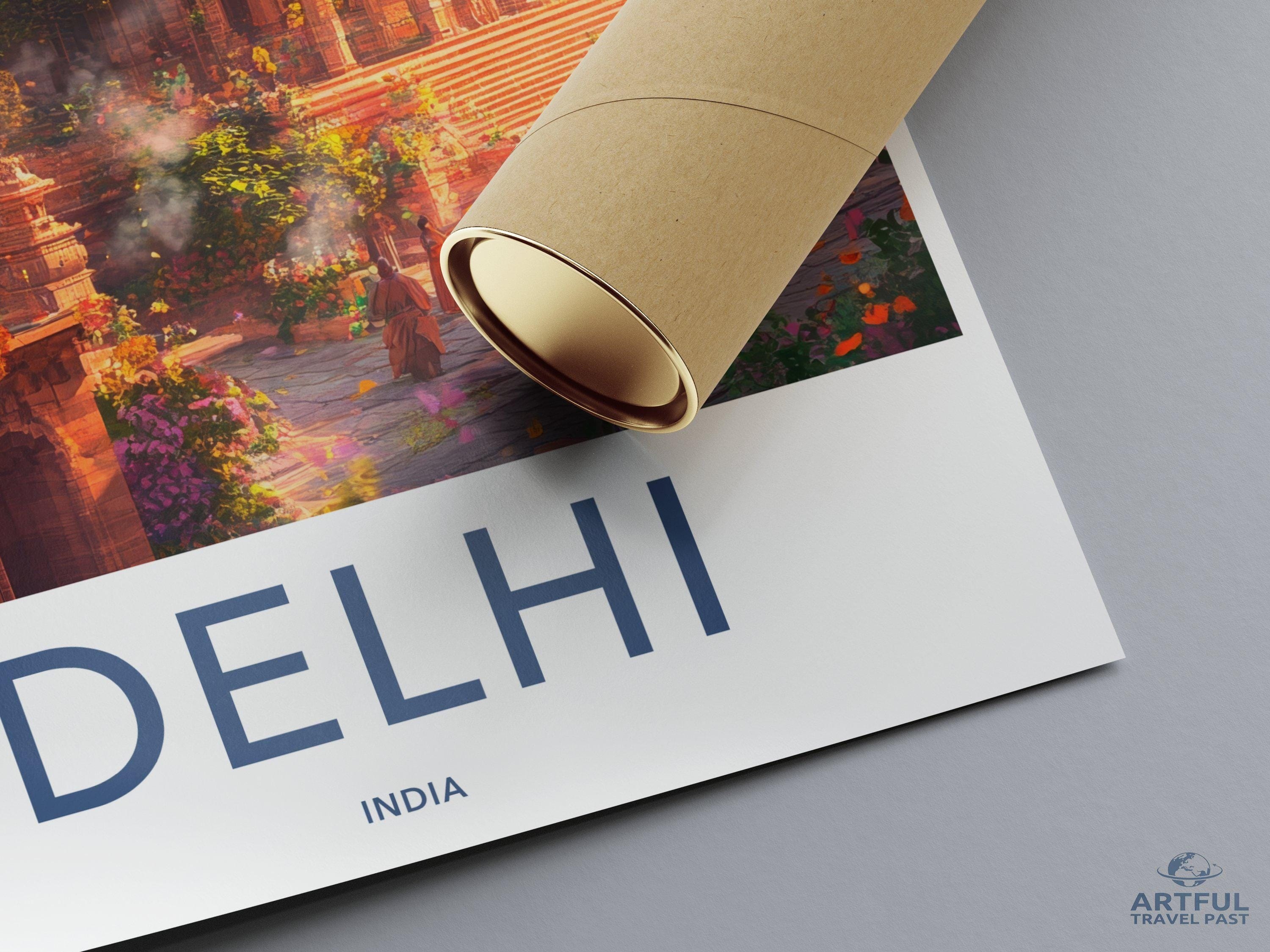 Delhi Poster - India Wall Art