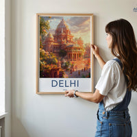 Delhi Poster - India Wall Art