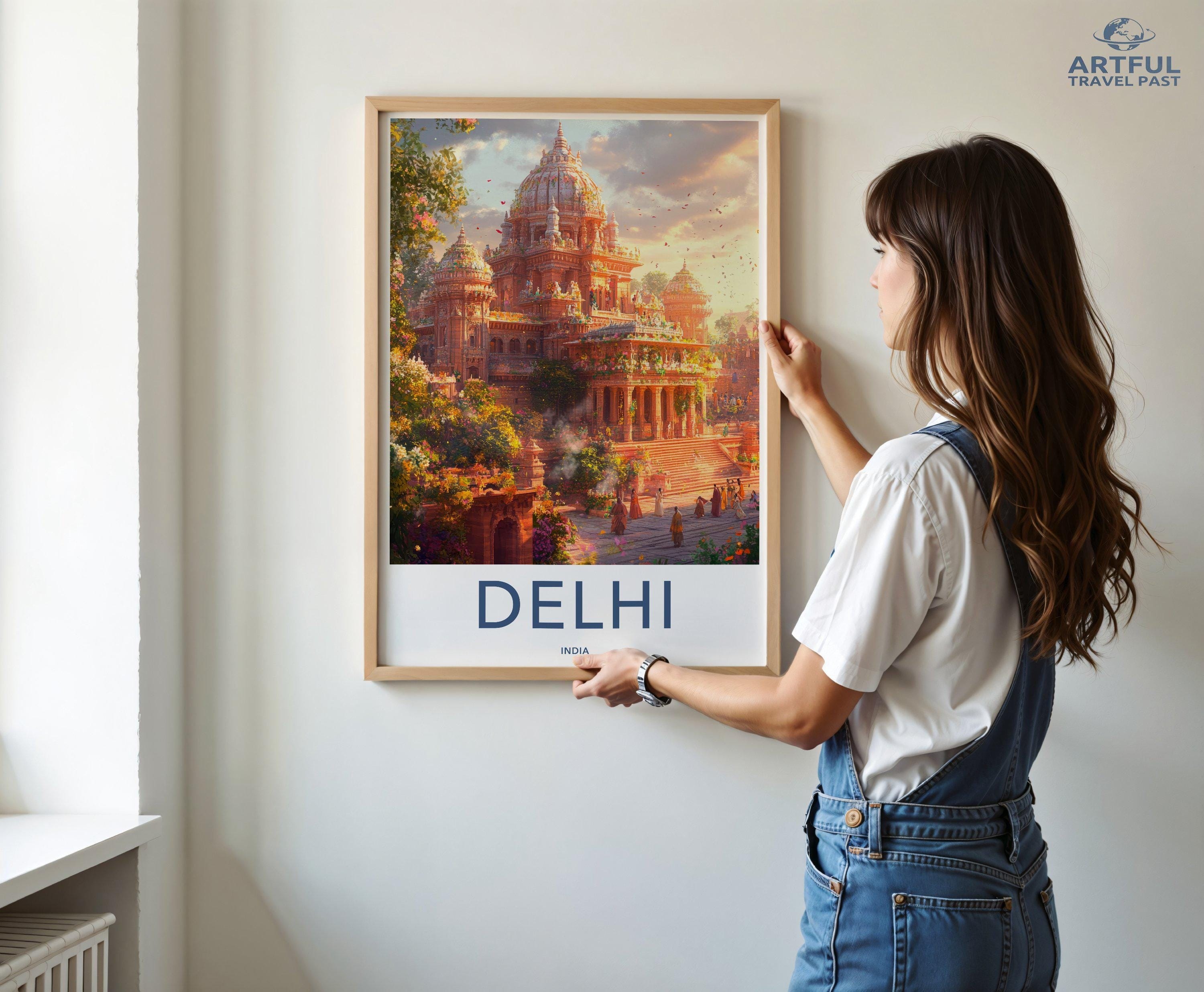 Delhi Poster - India Wall Art