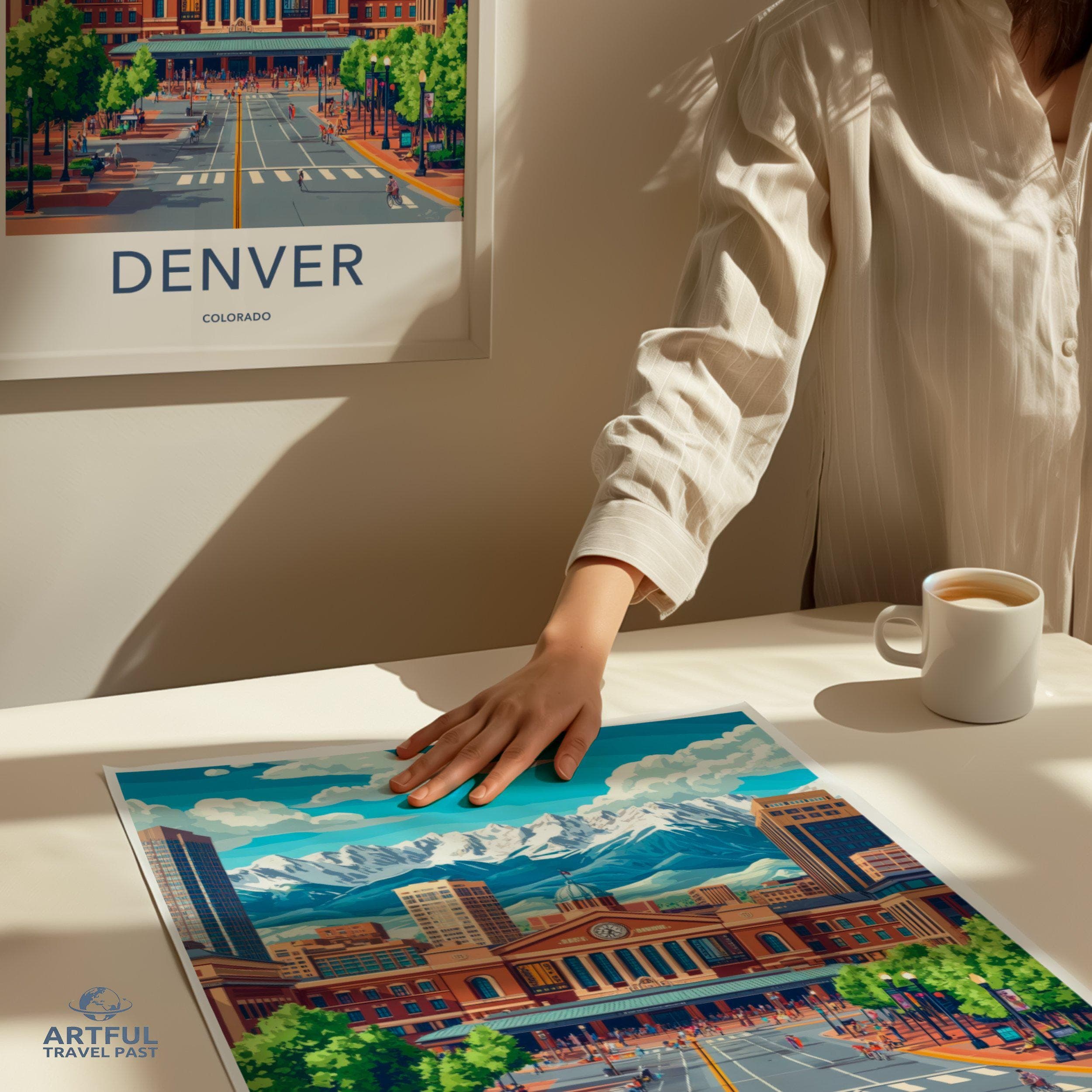 Denver Poster - Colorado Wall Art