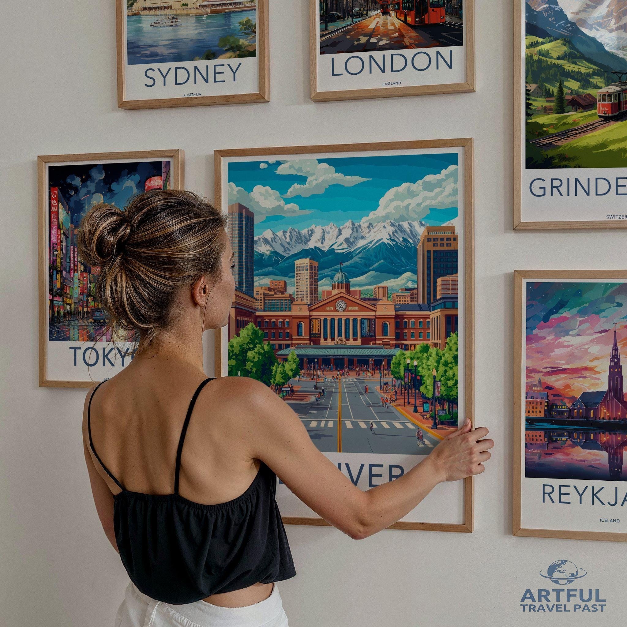 Denver Poster - Colorado Wall Art