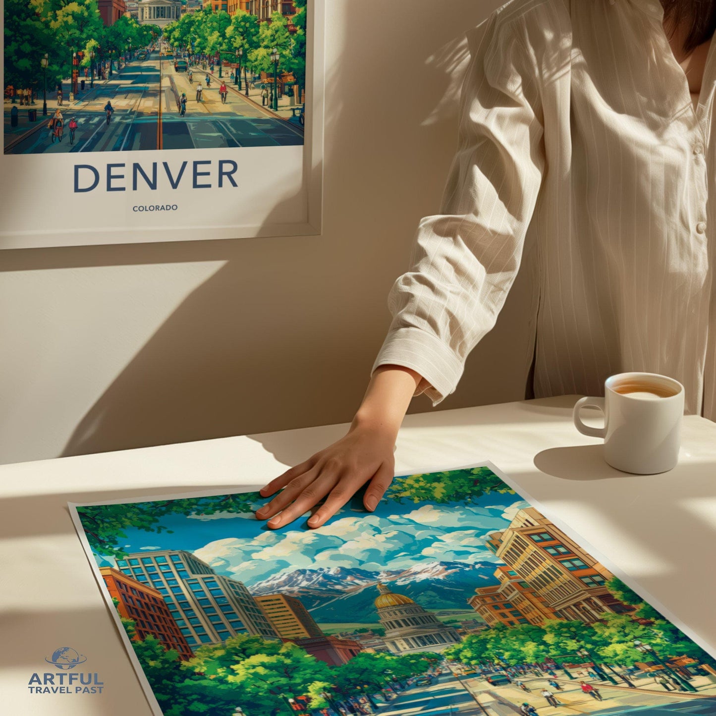 Denver Poster - Colorado Wall Art
