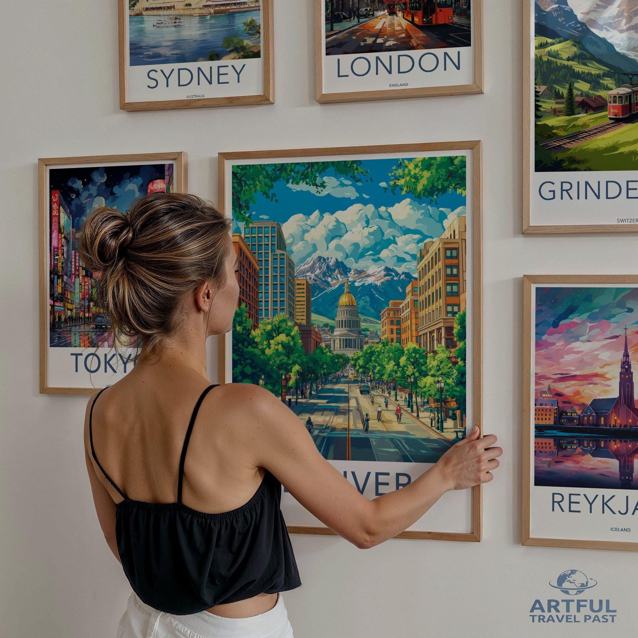 Denver Poster - Colorado Wall Art