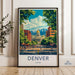 Denver Poster - Colorado Wall Art