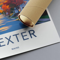 Dexter Poster - Maine Wall Art