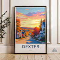 Dexter Poster - Maine Wall Art