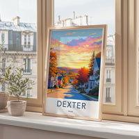 Dexter Poster - Maine Wall Art