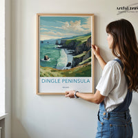 Dingle Peninsula Poster - Ireland Wall Art