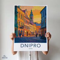 Dnipro Poster - Ukraine Wall Art