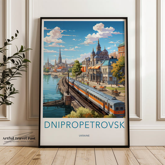 Dnipropetrovsk Poster - Ukraine Wall Art