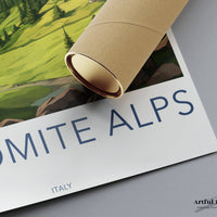 Dolomite Alps Poster - Italy Wall Art