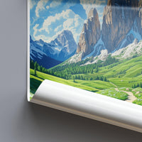 Dolomites Alps Poster - Italy Wall Art
