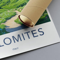 Dolomites Alps Poster - Italy Wall Art