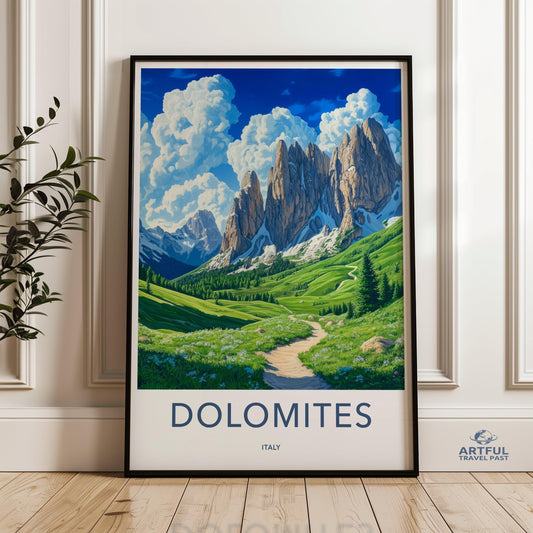 Dolomites Alps Poster - Italy Wall Art