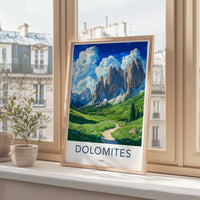 Dolomites Alps Poster - Italy Wall Art