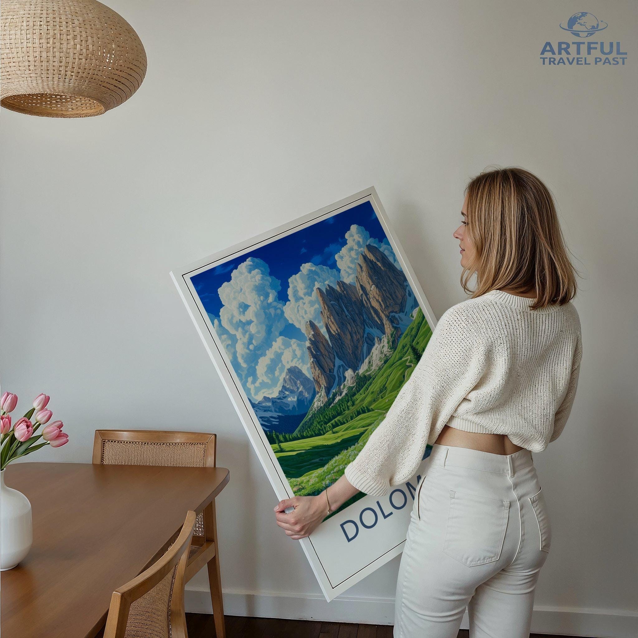 Dolomites Alps Poster - Italy Wall Art