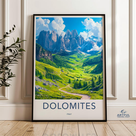 Dolomites Alps Poster - Italy Wall Art
