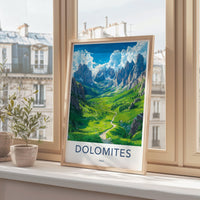 Dolomites Poster - Italy Wall Art