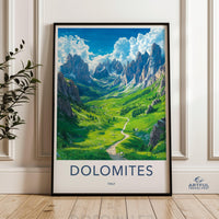 Dolomites Poster - Italy Wall Art