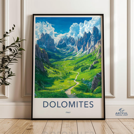 Dolomites Poster - Italy Wall Art