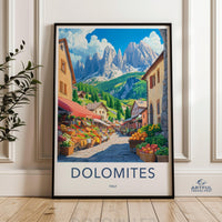 Dolomites Poster - Italy Wall Art
