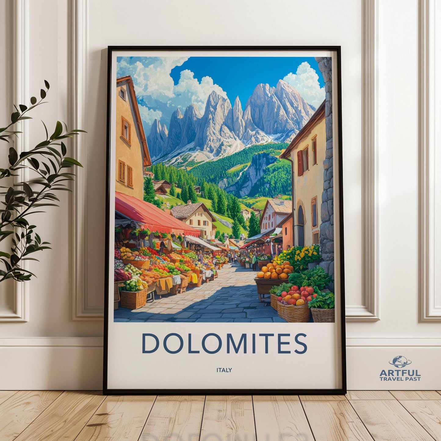 Dolomites Poster - Italy Wall Art