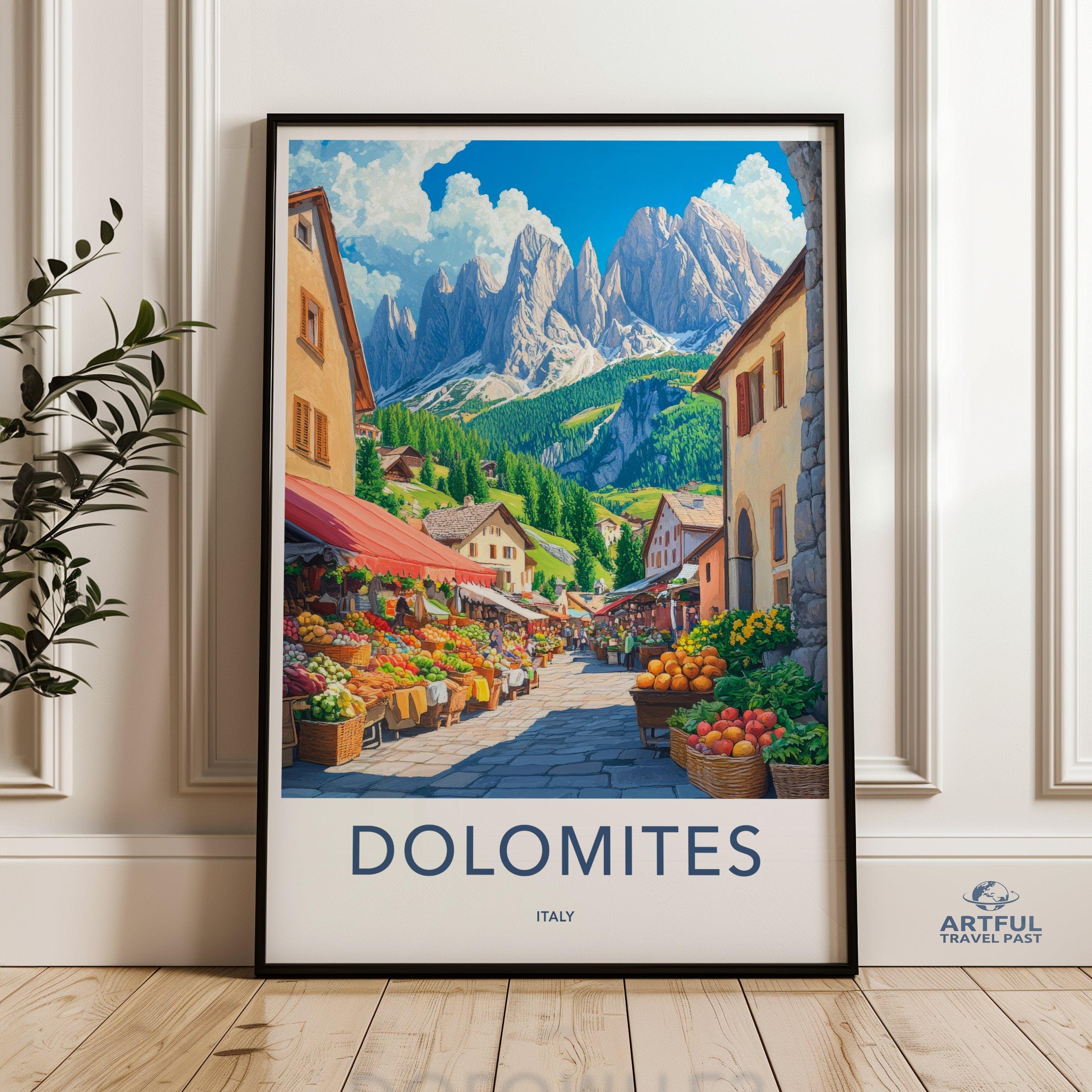 Dolomites Poster - Italy Wall Art