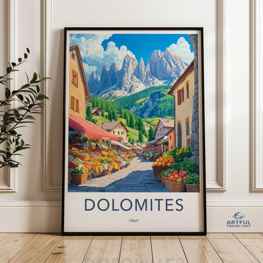 Dolomites Poster - Italy Wall Art