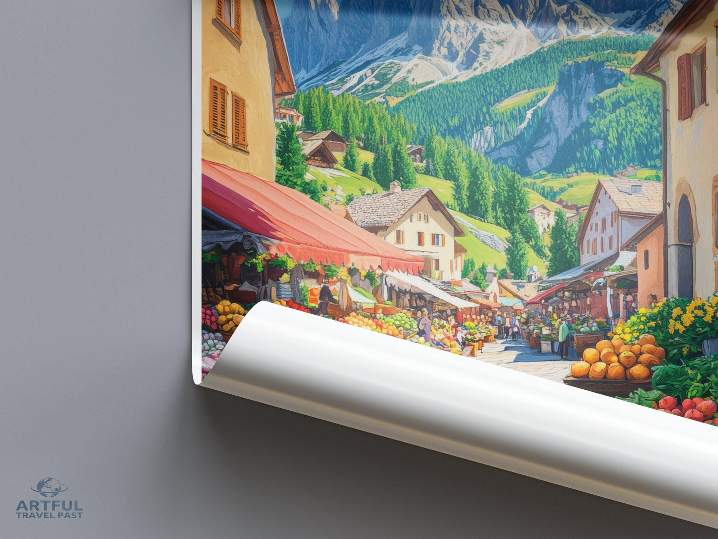 Dolomites Poster - Italy Wall Art