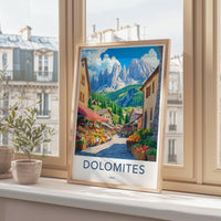 Dolomites Poster - Italy Wall Art