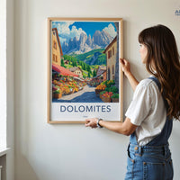 Dolomites Poster - Italy Wall Art