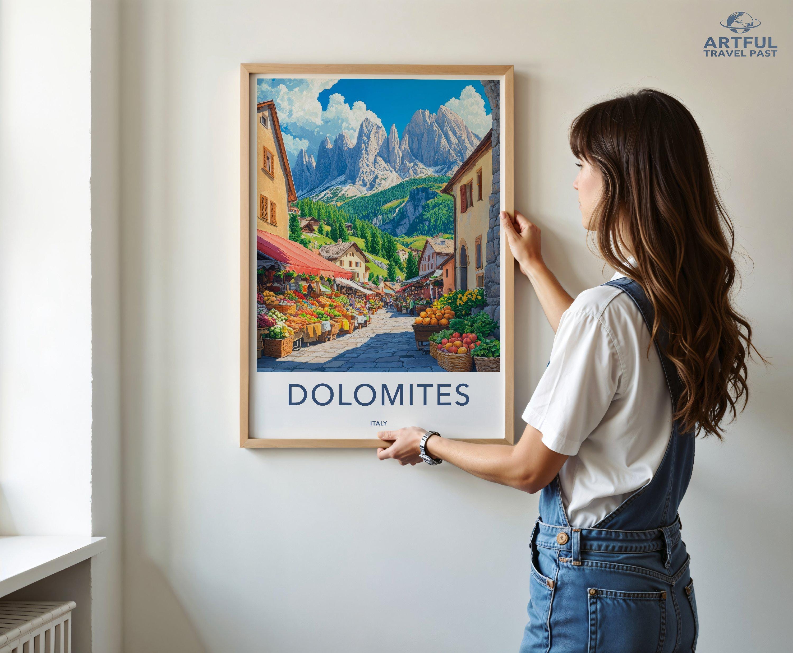 Dolomites Poster - Italy Wall Art