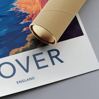 Dover Poster | England Wall Art | UK Decor