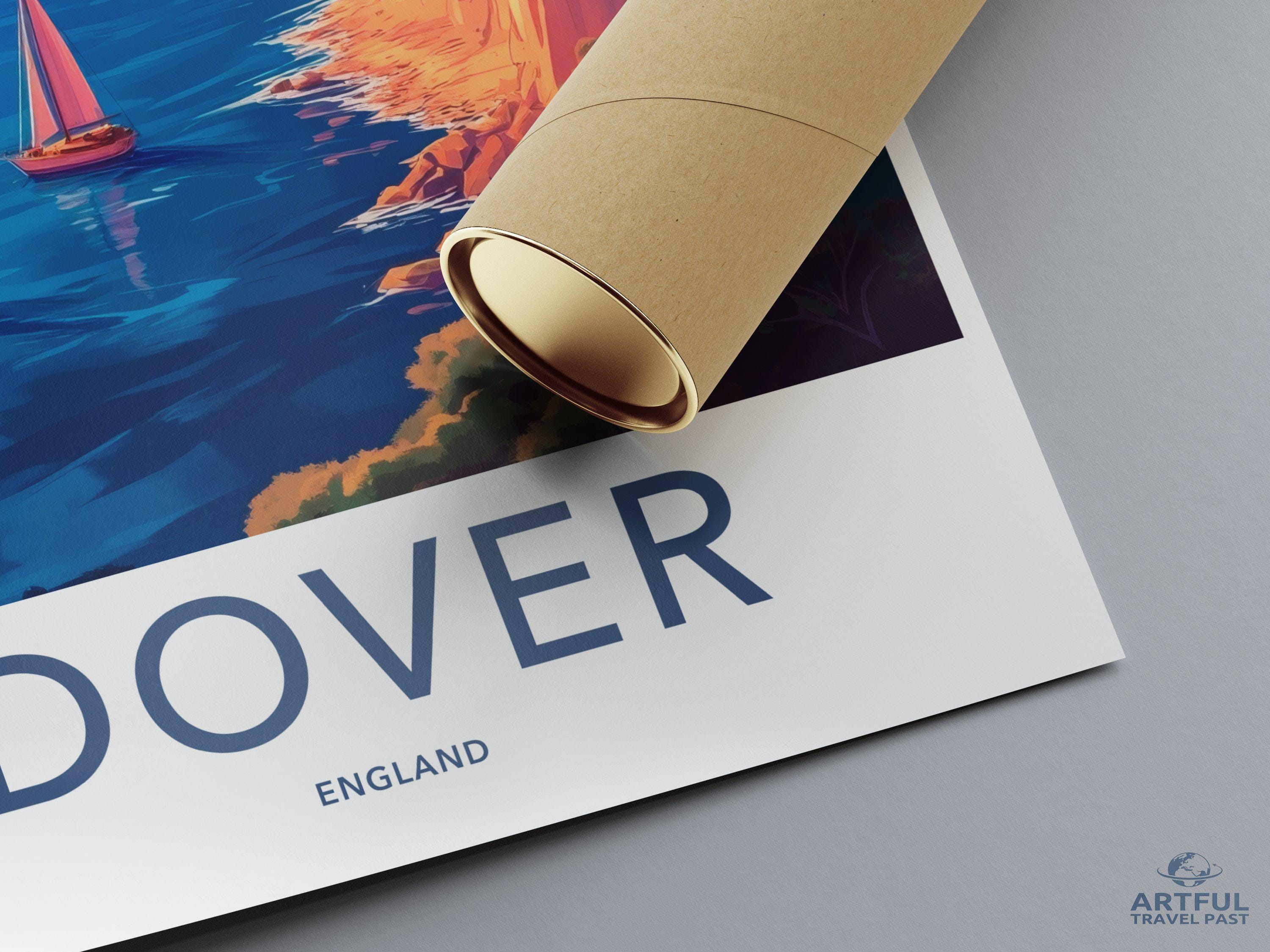 Dover Poster | England Wall Art | UK Decor