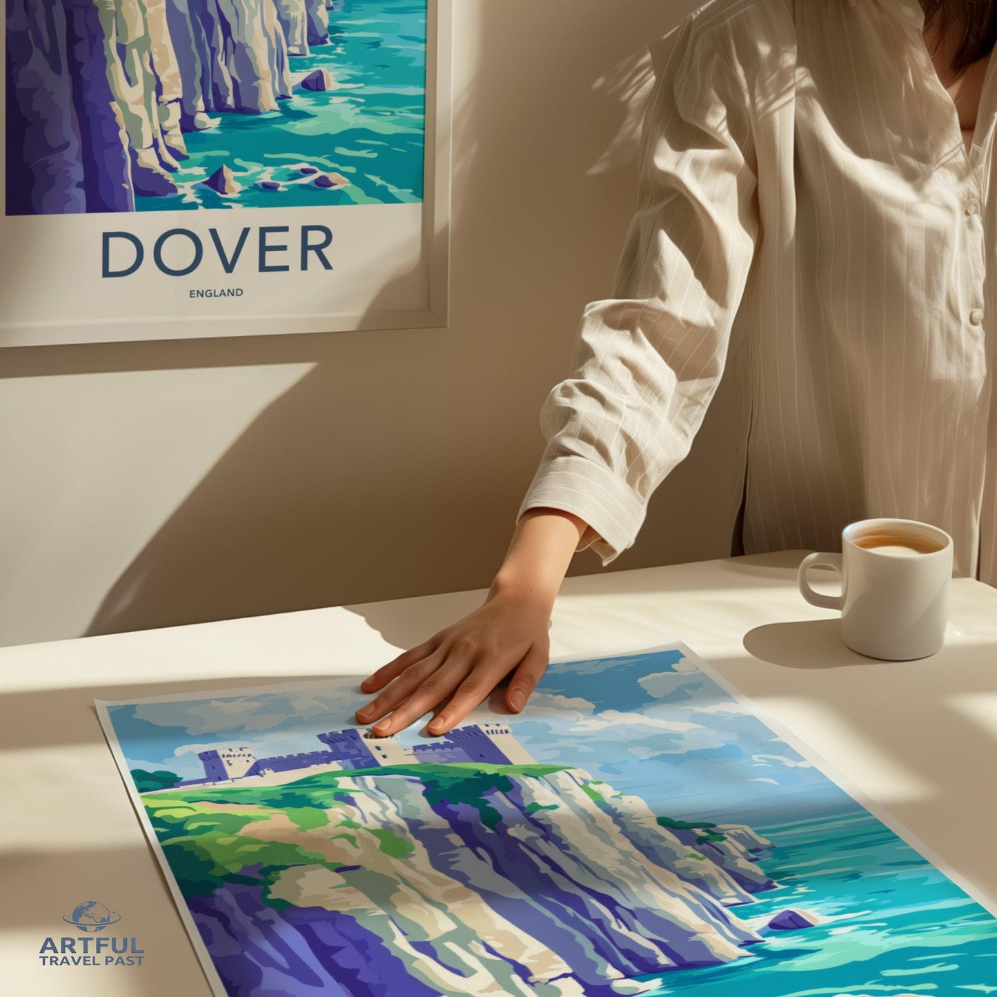 Dover Poster | England Wall Art | UK Decor