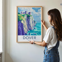 Dover Poster | England Wall Art | UK Decor