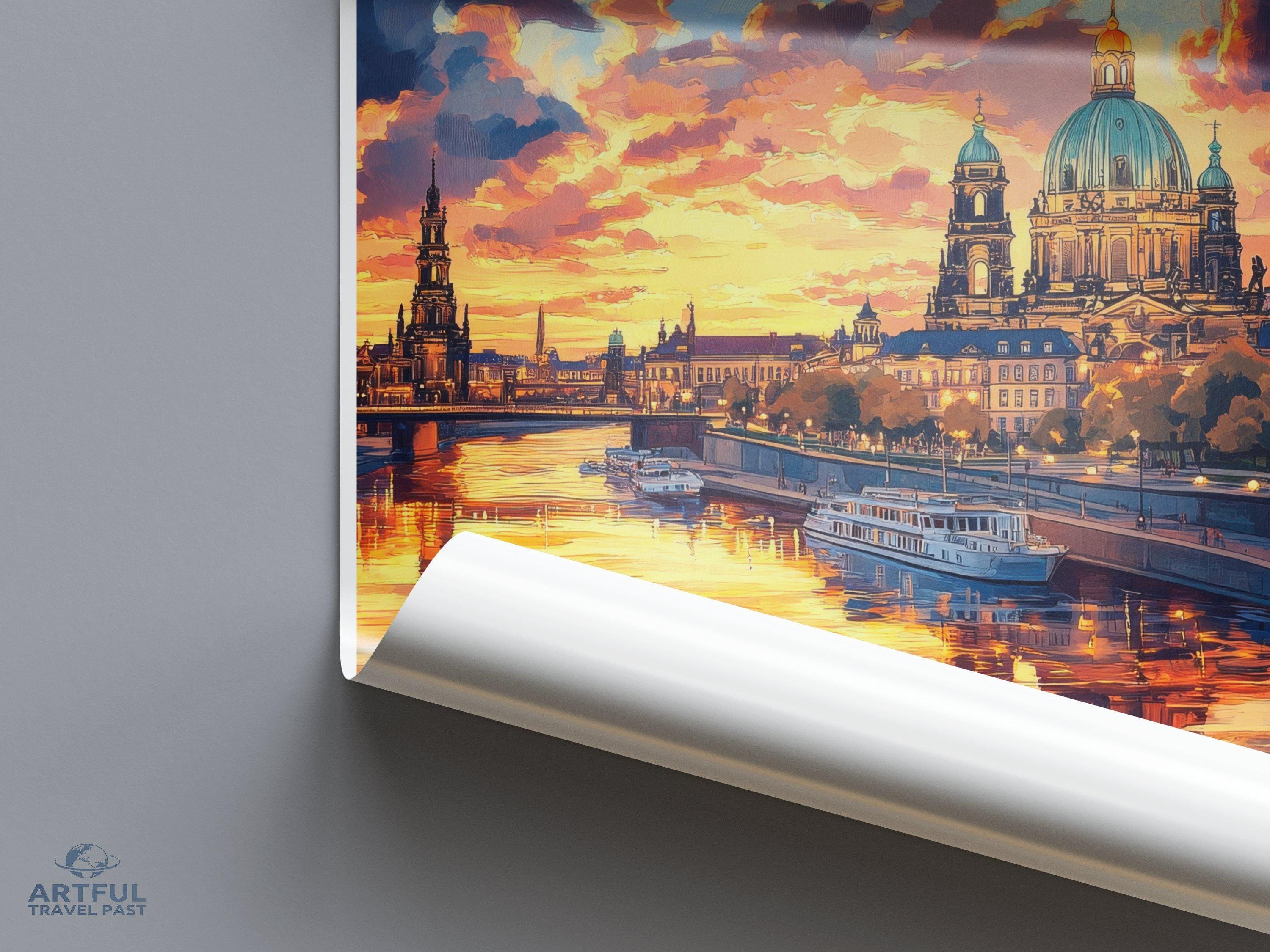 Dresden Poster - Germany Wall Art