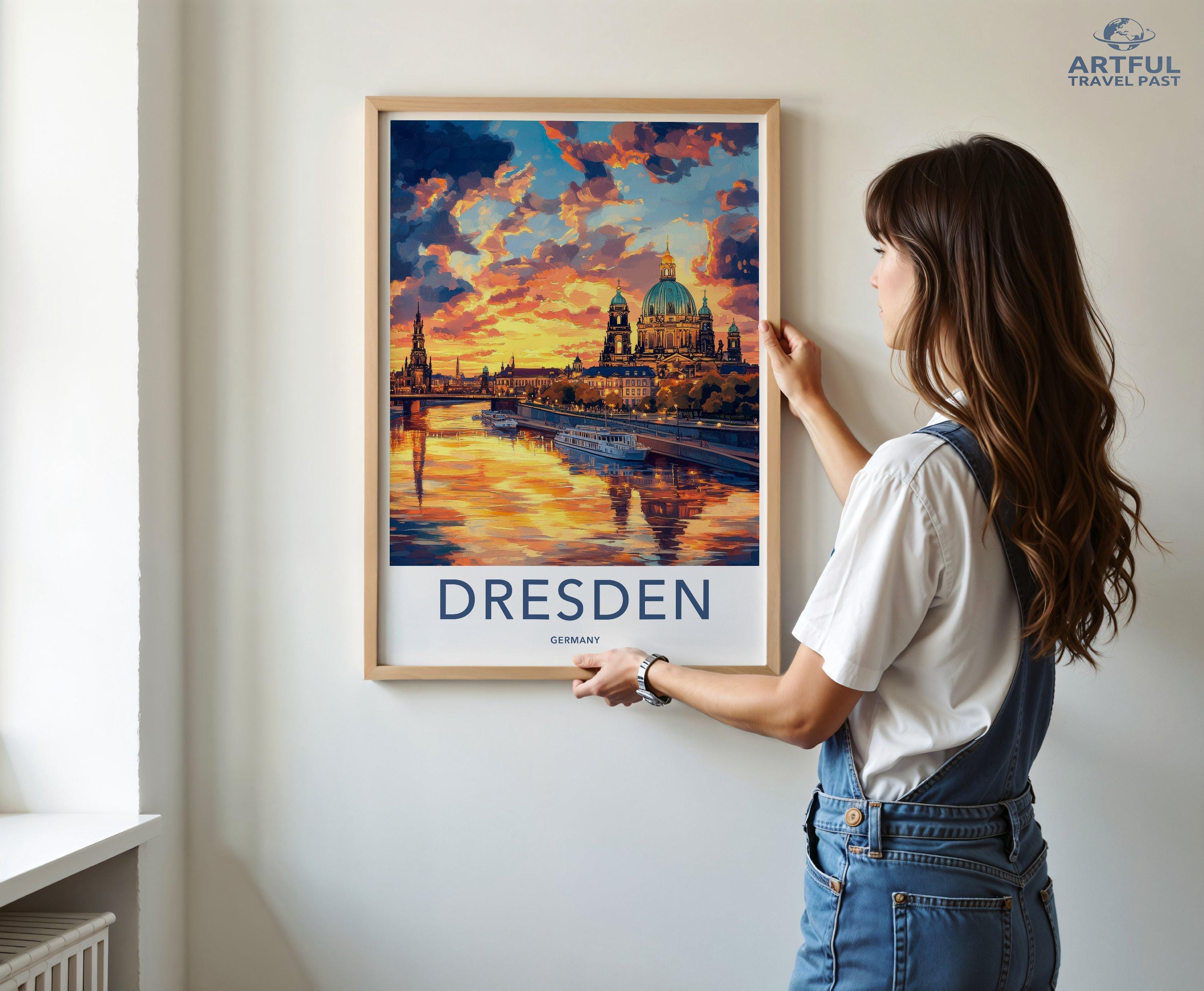 Dresden Poster - Germany Wall Art