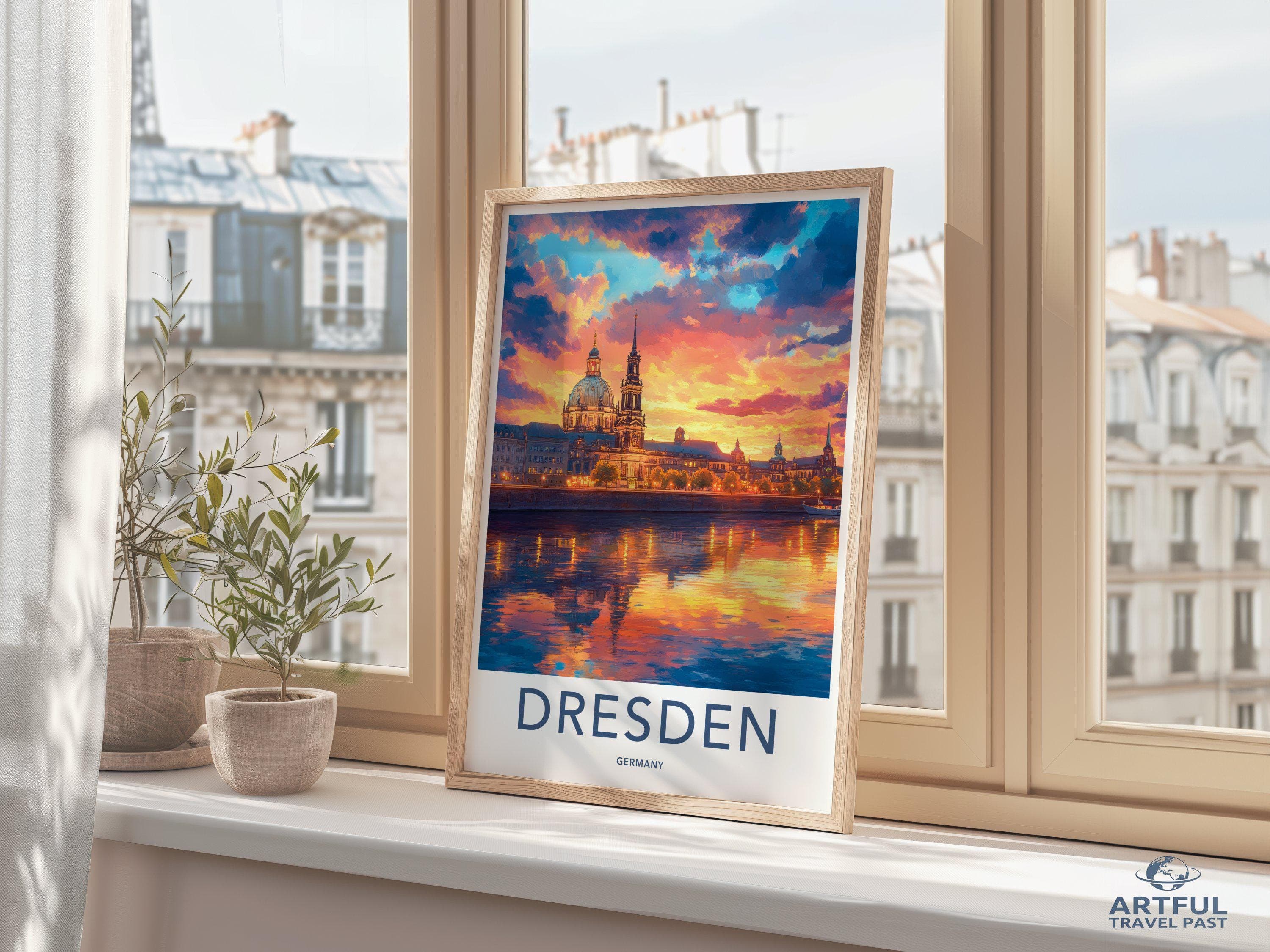 Dresden Poster - Germany Wall Art