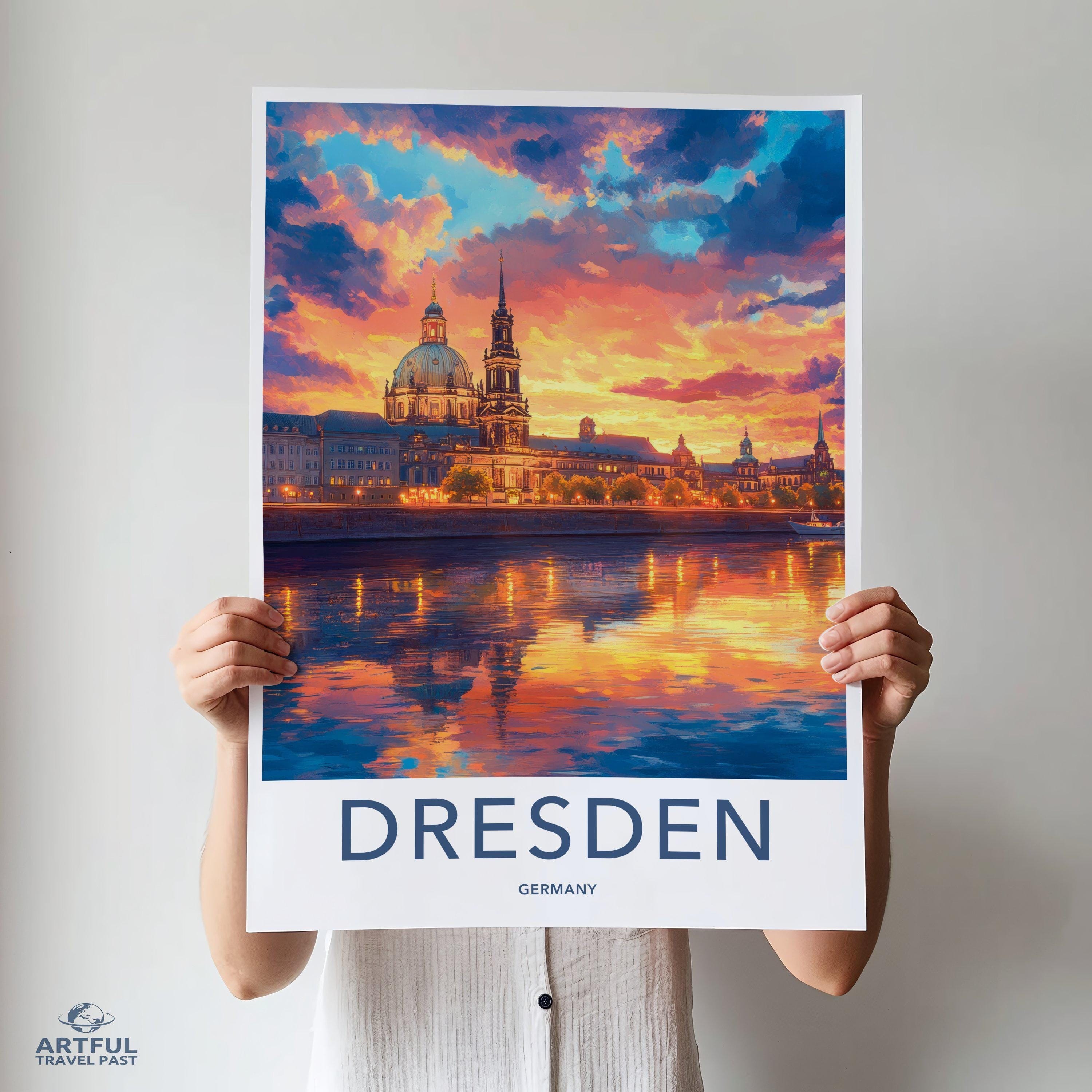 Dresden Poster - Germany Wall Art