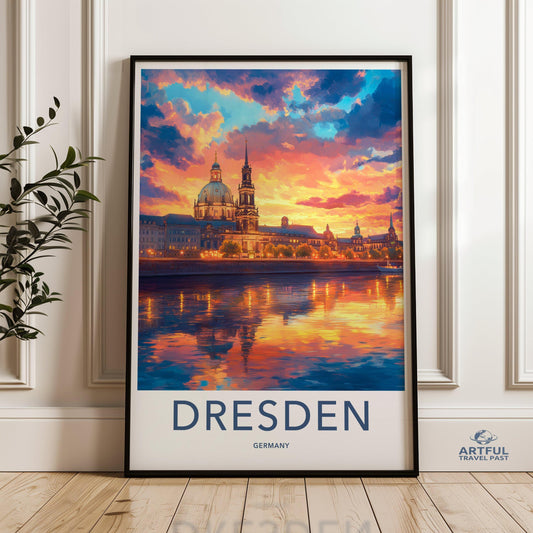Dresden Poster - Germany Wall Art