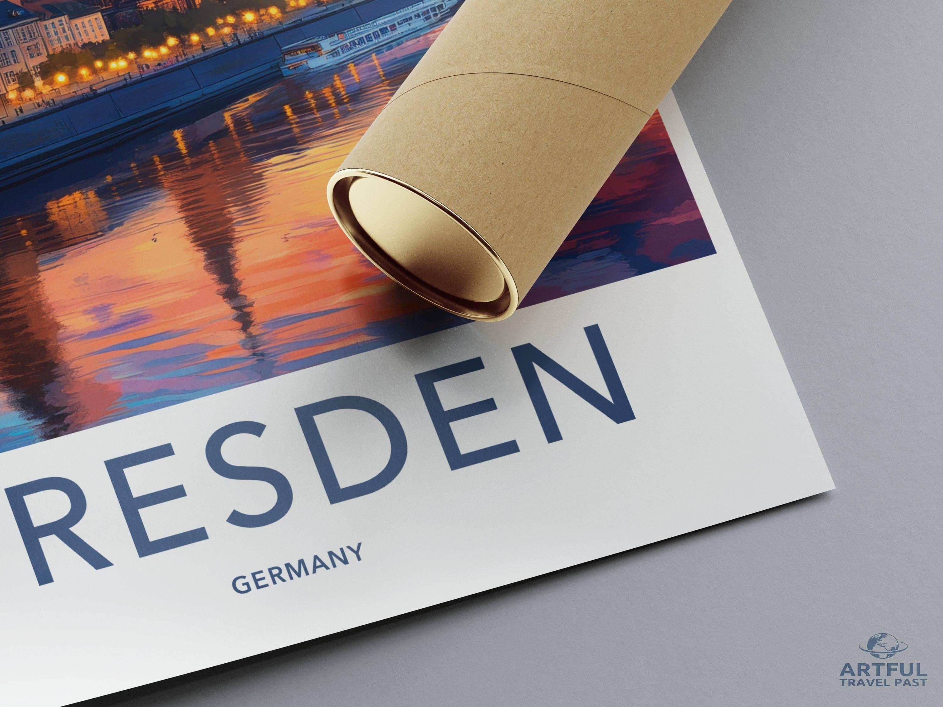 Dresden Poster - Germany Wall Art