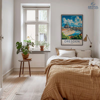 Dresden Poster | Germany Wall Art | Europe Decor