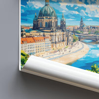 Dresden Poster | Germany Wall Art | Europe Decor