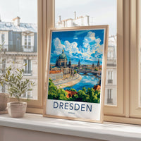 Dresden Poster | Germany Wall Art | Europe Decor