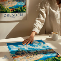 Dresden Poster | Germany Wall Art | Europe Decor