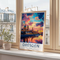 Dresden Poster | Germany Wall Art | Europe Decor
