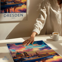 Dresden Poster | Germany Wall Art | Europe Decor
