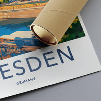 Dresden Poster | Germany Wall Art | Europe Decor