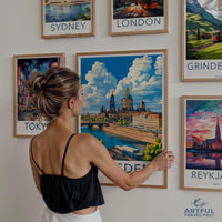 Dresden Poster | Germany Wall Art | Europe Decor